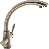 Смеситель для кухни Paulmark ESSEN, брашированная сталь,  Es213001-BS