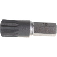 Двенадцатигранная короткая бита Hans XZN на 5/16" 12 мм 082-4M12