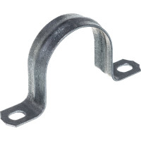 Металлическая двухлапковая скоба Эра d 38-40 мм Б0036431