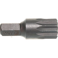 Двенадцатигранная короткая бита Hans XZN на 5/16" 14 мм 082-4M14