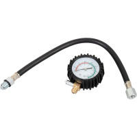 Компрессометр KRAFT 16 Атм., резьбовой гибкий KT 831012