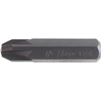 Бита короткая крестовая (PZ4; 5/16) Hans 032-4PZ4