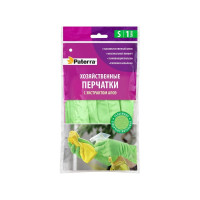 Резиновые перчатки PATERRA EXTRA KOMФОРТ с алоэ, р-р S 402-415