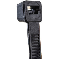 Хомут стяжка DolleX 4,8х300 нейлоновая уп. 100 шт. черный SN-530