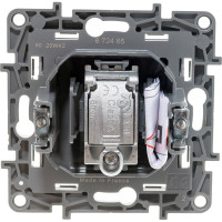 Розетка Legrand TV (телевизионная) Legrand Etika оконечная алюминий 672465