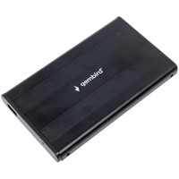 Внешний корпус Gembird 2.5" USB 2.0 SATA металл черный EE2-U2S-5