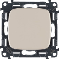 Переключатель Legrand Valena Allure 10АХ 250 В с лицевой панелью слоновая кость Leg 752806