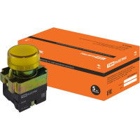 Лампа TDM ELECTRIC BV65 матрица, d22 мм, желтый SQ0702-0047
