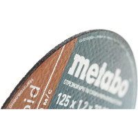 Круг отрезной по нержавеющей стали (125 x 1.2 x 22,2 мм) SP-Novorapid RU Metabo 617177000