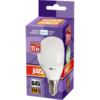 Светодиодная лампа Jazzway PLED-SP 11Вт шар G45 4000К нейтральный белый E14 950лм 230В/50Гц 5019270