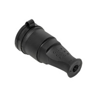 Переносная каучуковая розетка EKF с защитной крышкой 230В 2P+PE 16A IP44 RPS-012-16-230-44