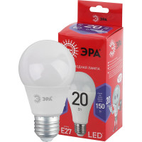 Светодиодная лампа ЭРА LED A65 20W 865 E27 R диод, груша, 20Вт, холодный, E27 Б0045326