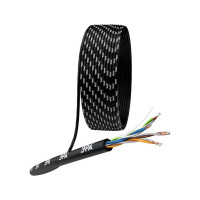 Кабель витая пара ЭРА U/UTP 4x2x24AWG Cat5e CCA PE OUTDOOR 305м SIMPLE Б0044436