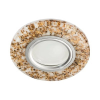 Светильник Fametto DLS-L108 GU5.3 CHROME WHITE, декоративный, встраиваемый, серия Luciole UL-00000359