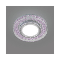 Светильник Fametto DLS-P102 GU5 3 CHROME PINK, декоративный, встраиваемый 9986