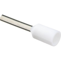 Наконечник-гильза Duwi Е7508, 0.75мм2, с изолированным фланцем, 25 шт./уп. 26684 6