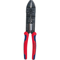 Пресс-клещи для резки и зачистки кабеля KNIPEX 3 гнезда KN-9722240SB