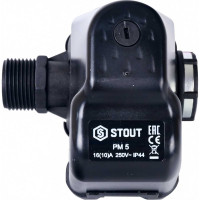 Реле давления для водоснабжения PM5-3W (1-5 бар) STOUT SCS-0001-000053 RG008TMQ9KTIIG