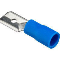 Плоский разъем Duwi РпИп, 2.5-6.3, папа, 10 шт./в упаковке 26705 8