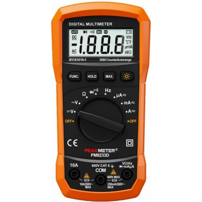 Цифровой мультиметр PEAKMETER PM8233D 17125