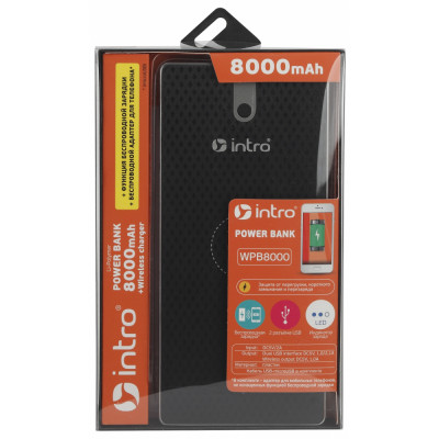 Usb зарядник Intro WPB8000 Б0033145