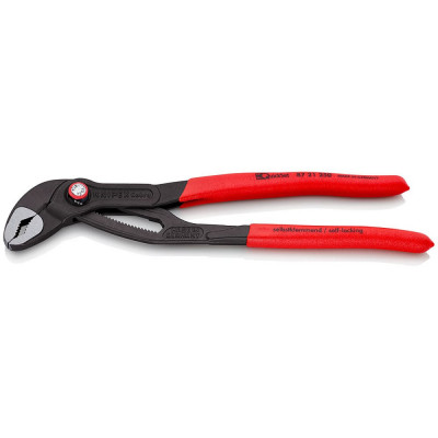 KNIPEX COBRA QuickSet клещи переставные с фиксатором, быстрая установка L-250 мм KN-8721250SB