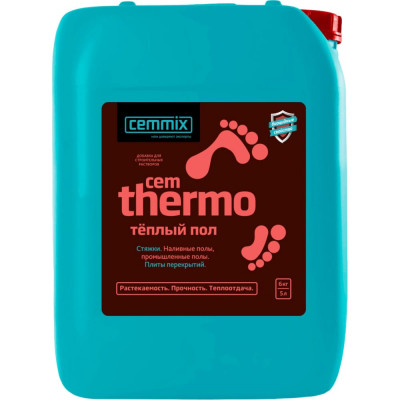 CEMMIX ДОБАВКА CEMTHERMO ДЛЯ ТЕПЛЫХ ПОЛОВ 5 Л 206784