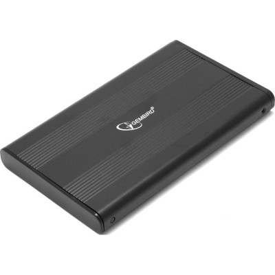 Gembird Внешний корпус 2.5, черный, USB 2.0, SATA, металл EE2-U2S-5