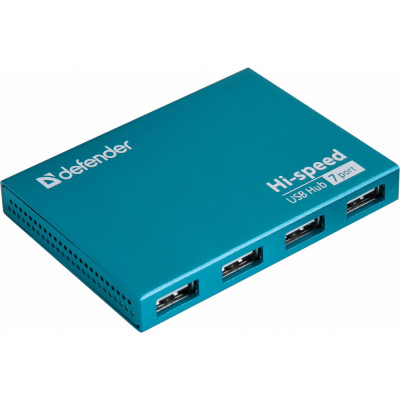 Универсальный usb-разветвитель Defender Septima Slim 83505