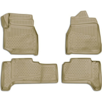 Коврики TOYOTA Land Cuiser, 1998-2007, П.Р. 4WD, дизель, АКПП ELEMENT ELEMENT3D48139212