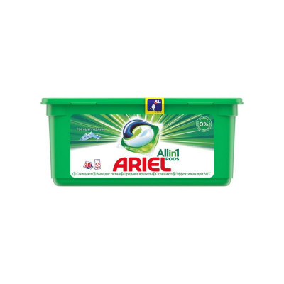 Капсулы для стирки ARIEL Горный родник 602398