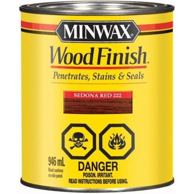 Minwax Морилка WF 222 Красная Седона 946 мл 70043