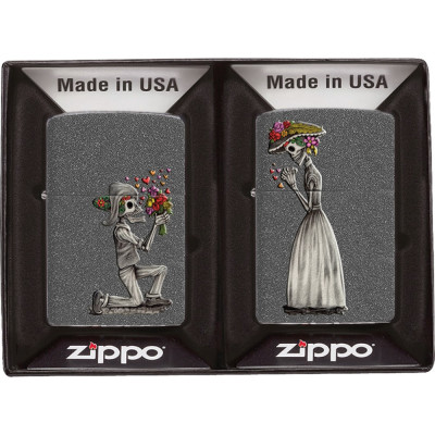 Набор зажигалок Zippo Влюбленные зомби 28987