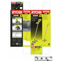 RYOBI Электрический триммер с леской RLT2925 5133002924