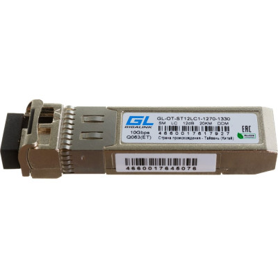 Модуль SFP+ Gigalink GL-OT-ST12LC1-1270-1330