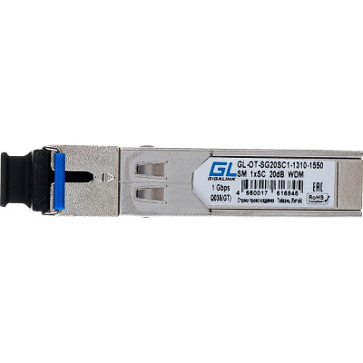 Модуль SFP Gigalink GL-OT-SG20SC1-1310-1550