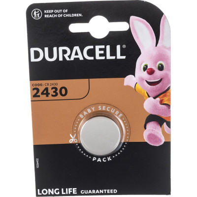 Литиевая батарейка Duracell CR2430 Б0044729