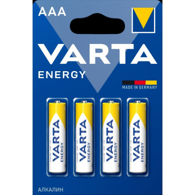 Varta Батарейки ENERGY AAA 4103213414 4008496626458