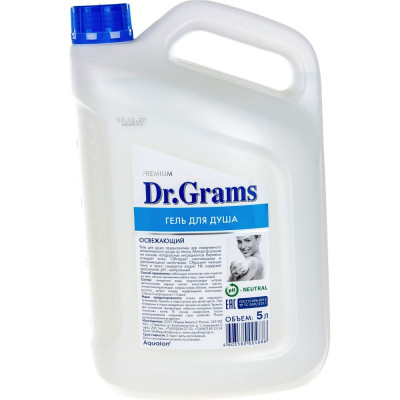 DR.GRAMS DRGRAMS Гель для душа 5 л DRGRAMS Освежающий 603770