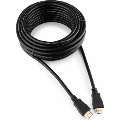 Cablexpert Кабель HDMI 10м v2.0 19M/19M медь, черный позол.разъемы экран пакет CC-HDMI4-10M