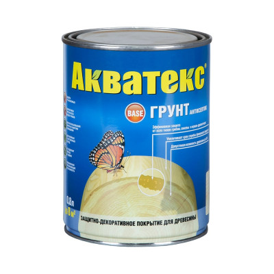 Акватекс ГРУНТ-АНТИСЕПТИК 0,8 Л 6 14036