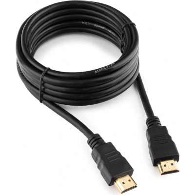 Cablexpert Кабель HDMI 3.0м v2.0 19M/19M медь, черный позол.разъемы экран пакет CC-HDMI4-10