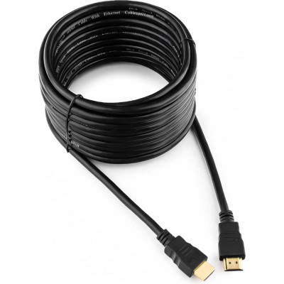 Cablexpert Кабель HDMI 7.5м v2.0 19M/19M медь, черный позол.разъемы экран пакет CC-HDMI4-7.5M