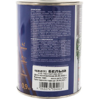 Pufas Эмаль ПФ-115 белая Decoself 0,9кг тов-200161