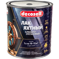 Pufas Лак яхтный глянцевый Decoself 2,4л тов-200135