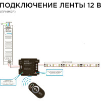 Светодиодная лента в блистере APEYRON 12В, 14.4Вт/м smd 5050 16BL