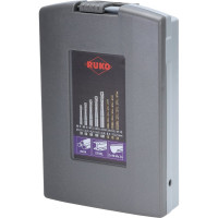 Набор машинных метчиков RUKO HSS-Co5 35 град.M3-M12 со сверлами 245052RO