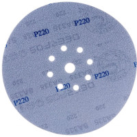 Круг шлифовальный на плёнке с липучкой PLATINUM (225 мм; 9 отверстий; Р220, 50 шт.) Deerfos 7930091771325