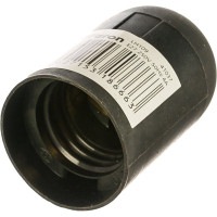 Патрон FERON огнеупорный пластик, Е27, 230V, медь, цвет черный, размер 38х55мм LH109 41037