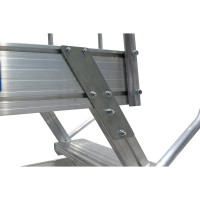 Лестница с площадкой Krause 6 ступеней 820044